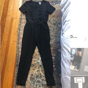 Mo Vint Black Jumpsuit